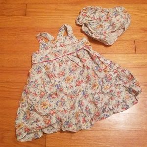Ralph Lauren Dress and Diaper Cover